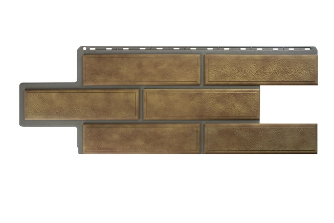 Фасадная панель Альта-Профиль Камень Венецианский, Бежевый, 1260х450мм
