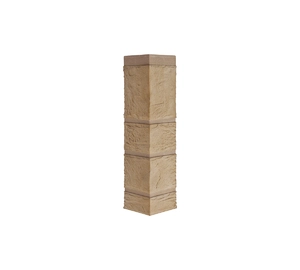 Наружный угол Альта-Профиль камень (жёлтый), 0,47 х 0,11м