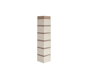 Наружный угол Альта-Профиль кирпич (белый), 0,47 х 0,1м