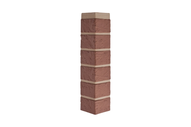 Наружный угол Альта-Профиль кирпич (красный), 0,47 х 0,1м