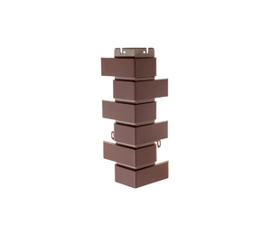 Наружный угол Альта-Профиль кирпич клинкерный (коричневый), 0,45 х 0,16м