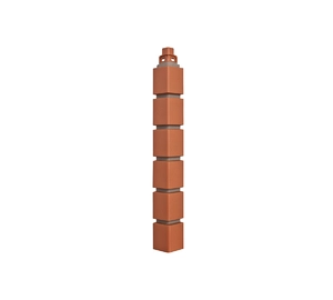 Наружный угол Альта-Профиль кирпич клинкерный МАЛЫЙ (красный) 0,46х0,048м