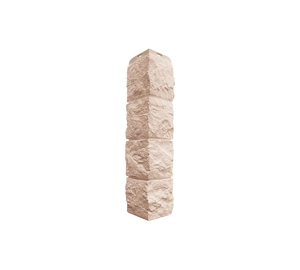 Наружный угол Альта-Профиль ТУФ (кремовый) ЭКО, 0,58 х 0,15м.