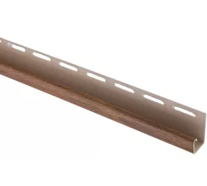 Планка "J - trim" Альта-Профиль Дуб золотистый Т-15 - 3,00м