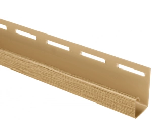 Планка "J - trim" Альта-Профиль К-15 - BH "Каштан" - 3,00м