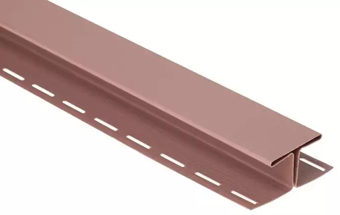 Планка Альта-Профиль "соединительная" красно-коричневая Т-18  -  3,00м. "BH"