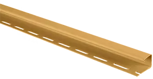 Планка "J - trim" Альта-Профиль золотистая Т-15 - 3,00м